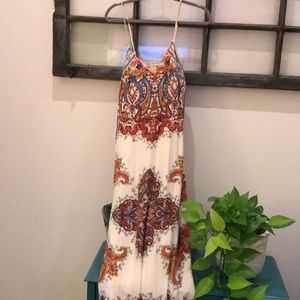 Flying Tomato Bohemian Maxi Dress